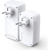 TP-LINK TL-WPA1300P KIT v3 Powerline Διπλό για Ασύρματη Σύνδεση Wi‑Fi 5 με Passthrough Πρίζα και 3 Θύρες Gigabit Ethernet
