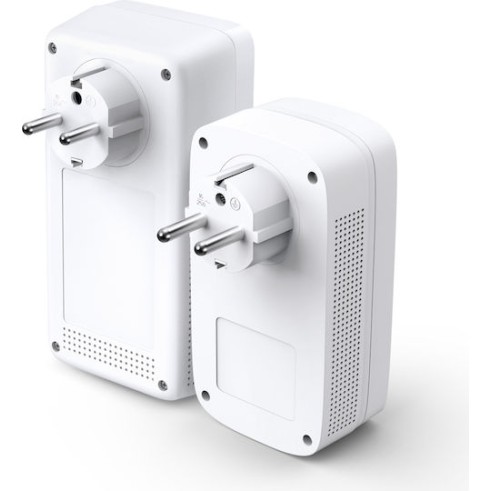 TP-LINK TL-WPA1300P KIT v3 Powerline Διπλό για Ασύρματη Σύνδεση Wi‑Fi 5 με Passthrough Πρίζα και 3 Θύρες Gigabit Ethernet