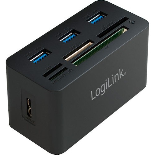 LogiLink Card Reader USB 3.0 για SD/microSD/MemoryStick/CompactFlash