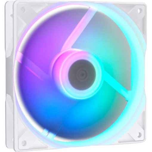 Endorfy Stratus Case Fan 120mm με ARGB Φωτισμό και Σύνδεση 3-Pin / 4-Pin PWM Λευκό