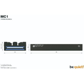 Be Quiet Cooler Mc1 Ψύξη Μ.2 SSD Μαύρο