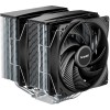 Be Quiet Pure Rock Pro 3 Ψύκτρα Επεξεργαστή Διπλού Ανεμιστήρα για Socket AM4/AM5/1200/115x/1700 Ασημί