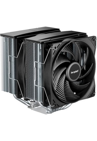 Be Quiet Pure Rock Pro 3 Ψύκτρα Επεξεργαστή Διπλού Ανεμιστήρα για Socket AM4/AM5/1200/115x/1700 Ασημί