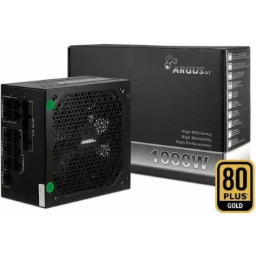 Inter-Tech ARGUSnt 1000W Μαύρο Τροφοδοτικό Υπολογιστή Full Modular