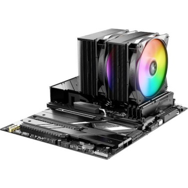 Be Quiet Pure Rock Pro 3 LX Ψύκτρα Επεξεργαστή για Socket AM4/AM5/1200/115x/1700 με ARGB Φωτισμό