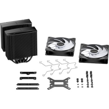 Be Quiet Pure Rock Pro 3 LX Ψύκτρα Επεξεργαστή για Socket AM4/AM5/1200/115x/1700 με ARGB Φωτισμό