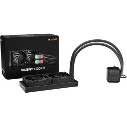 Be Quiet SILENT LOOP 3 Υδρόψυξη Επεξεργαστή Διπλού Ανεμιστήρα 120mm για Socket AM4/AM5/1700/1200/115x με ARGB Φωτισμό