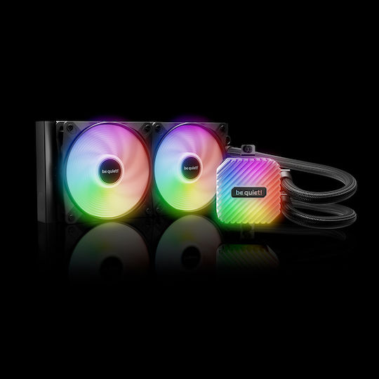 Be Quiet Light Loop Υδρόψυξη Επεξεργαστή Διπλού Ανεμιστήρα 120mm για Socket AM4/AM5/1700/1200/115x με ARGB Φωτισμό