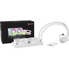 Be Quiet Light Loop Υδρόψυξη Επεξεργαστή Διπλού Ανεμιστήρα 120mm για Socket AM4/AM5/1700/1200/115x με ARGB Φωτισμό Λευκή