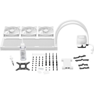 Be Quiet Light Loop Υδρόψυξη Επεξεργαστή Τριπλού Ανεμιστήρα 120mm για Socket AM4/AM5/1700/1200/115x με RGB Φωτισμό Λευκή