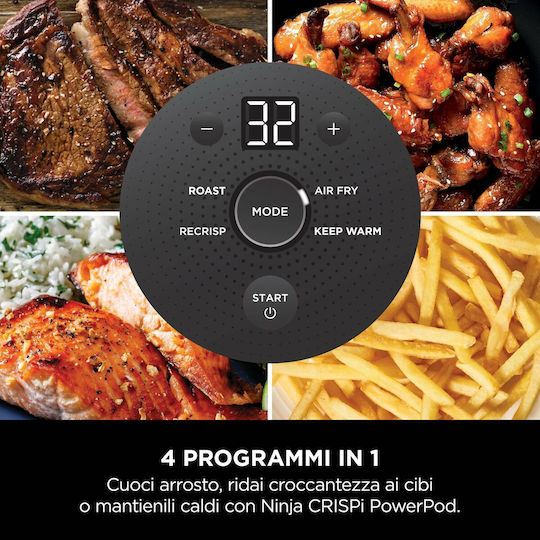 Ninja CRISPi Air Fryer 3.8lt Μπεζ