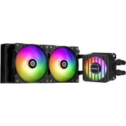 Enermax LIQMAXFLO 240 Υδρόψυξη Επεξεργαστή Διπλού Ανεμιστήρα 120mm για Socket AM4/AM5/1700/1200/115x με ARGB Φωτισμό