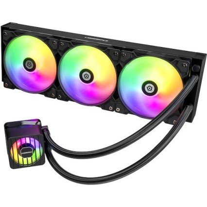 Enermax 360 Υδρόψυξη Επεξεργαστή Τριπλού Ανεμιστήρα 120mm για Socket AM4/AM5/1700/1200/115x με ARGB Φωτισμό