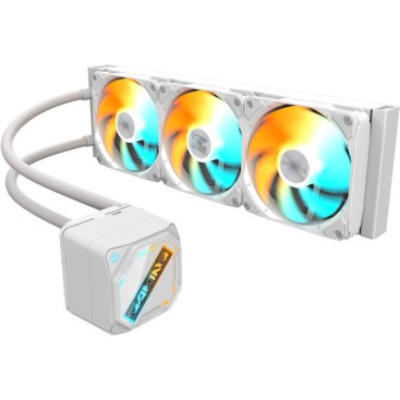 Gigabyte Gaming 360 Υδρόψυξη Επεξεργαστή Τριπλού Ανεμιστήρα 120mm για Socket AM4/AM5/1700/1200 με ARGB Φωτισμό Λευκή