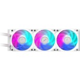 Gigabyte AORUS Waterforce II 360 Υδρόψυξη Επεξεργαστή Τριπλού Ανεμιστήρα 120mm για Socket AM4/AM5/1700/1200 με ARGB Φωτισμό Λευκή