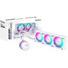Gigabyte Aorus Waterforce X II 360 ICE Υδρόψυξη Επεξεργαστή Τριπλού Ανεμιστήρα 120mm για Socket AM4/AM5/1700/1200/115x με ARGB Φωτισμό Λευκή