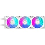 Gigabyte Aorus Waterforce X II 360 ICE Υδρόψυξη Επεξεργαστή Τριπλού Ανεμιστήρα 120mm για Socket AM4/AM5/1700/1200/115x με ARGB Φωτισμό Λευκή