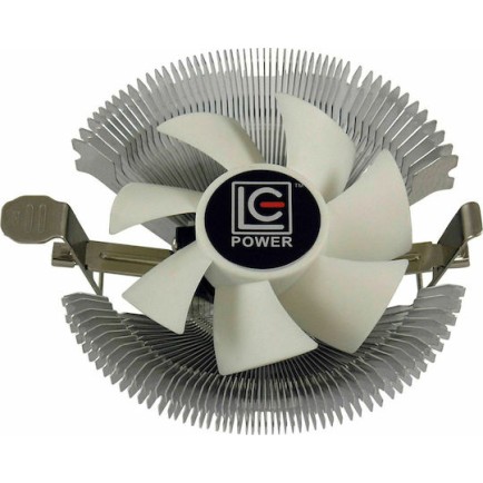 LC-Power LC-CC-85 Ψύκτρα Επεξεργαστή Low Profile για Socket AM4/AM5/115x Λευκή