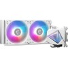 MSI MAG CoreLiquid Υδρόψυξη Επεξεργαστή Διπλού Ανεμιστήρα 120mm για Socket AM4/AM5/1700/1200/115x με ARGB Φωτισμό Λευκή