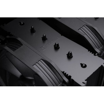 Noctua NH-D15NH-D15 chromax.black Ψύκτρα Επεξεργαστή Διπλού Ανεμιστήρα για Socket AM4/AM5/1200/115x