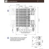 Noctua NH-U9S chromax.black Ψύκτρα Επεξεργαστή για Socket AM4/AM5/1200/115x
