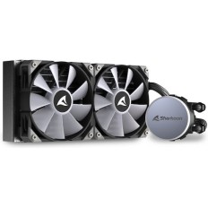 Sharkoon S70 Υδρόψυξη Επεξεργαστή Διπλού Ανεμιστήρα 120mm για Socket AM4/AM5/1700/1200/115x με ARGB Φωτισμό