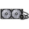 Sharkoon S80 RGB Υδρόψυξη Επεξεργαστή Διπλού Ανεμιστήρα 120mm για Socket AM4/AM5/1700/1200/115x