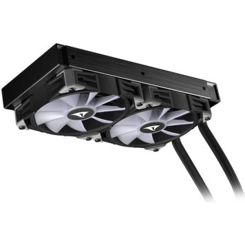 Sharkoon S80 RGB Υδρόψυξη Επεξεργαστή Διπλού Ανεμιστήρα 120mm για Socket AM4/AM5/1700/1200/115x