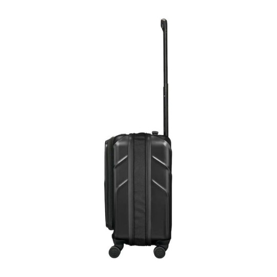 Wenger Carry-on Βαλίτσα Ταξιδίου Καμπίνας Σκληρή Μαύρη με 4 Ρόδες Ύψους 54εκ.
