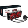 Xilence LiQuRizer LQ240 Υδρόψυξη Επεξεργαστή Διπλού Ανεμιστήρα 120mm για Socket AM4/1200/115x