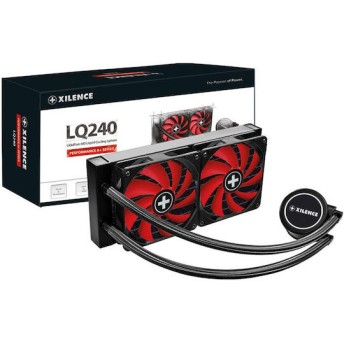 Xilence LiQuRizer LQ240 Υδρόψυξη Επεξεργαστή Διπλού Ανεμιστήρα 120mm για Socket AM4/1200/115x