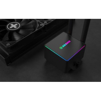 Xilence LiQuRizer LQ240PRO Υδρόψυξη Επεξεργαστή Διπλού Ανεμιστήρα 120mm για Socket AM4/AM5/1700/1200/115x με ARGB Φωτισμό