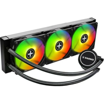 Xilence LiQuRizer LQ360 Pro ARGB Υδρόψυξη Επεξεργαστή Τριπλού Ανεμιστήρα 120mm για Socket AM4/1200/115x