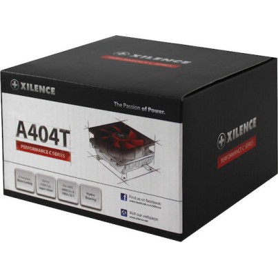 Xilence A404T Ψύκτρα Επεξεργαστή για Socket AM4/AM3/AM3+ Κόκκινη