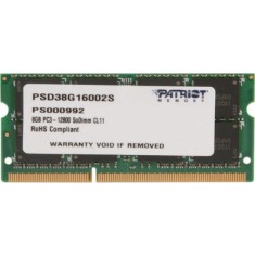 Patriot DDR3 με Module 1x8GB και Ταχύτητα 1600 για Laptop