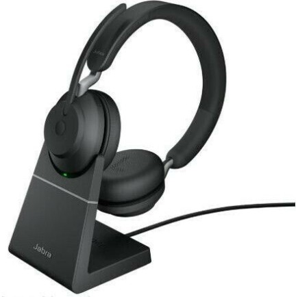 Jabra Evolve2 65 VOIP Headset Link380a MS Stereo Black (26599-999-989)