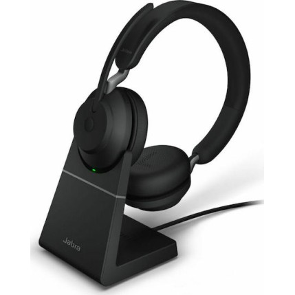 Jabra Evolve2 65 VOIP Headset Link380a MS Stereo Black (26599-999-989)