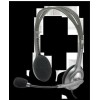 Logitech H110 On Ear Multimedia Ακουστικά με μικροφωνο και σύνδεση 3.5mm Jack σε Γκρι χρώμα
