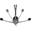 Logitech H110 On Ear Multimedia Ακουστικά με μικροφωνο και σύνδεση 3.5mm Jack σε Γκρι χρώμα