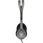 Logitech H110 On Ear Multimedia Ακουστικά με μικροφωνο και σύνδεση 3.5mm Jack σε Γκρι χρώμα