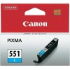 Canon CLI-551 Γνήσιο Μελάνι Εκτυπωτή InkJet Κυανό (6509B001)