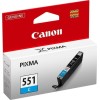 Canon CLI-551 Γνήσιο Μελάνι Εκτυπωτή InkJet Κυανό (6509B001)