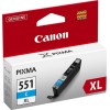Canon CLI-551XL Γνήσιο Μελάνι Εκτυπωτή InkJet Κυανό (6444B001)