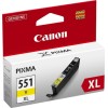 Canon CLI-551XL Γνήσιο Μελάνι Εκτυπωτή InkJet Κίτρινο (6446B001)