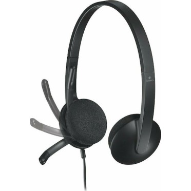 Logitech H340 On Ear Multimedia Ακουστικά με μικροφωνο και σύνδεση USB