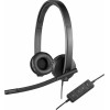 Logitech H570e Stereo On Ear Multimedia Ακουστικά με μικροφωνο και σύνδεση USB