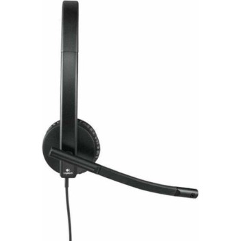 Logitech H570e Stereo On Ear Multimedia Ακουστικά με μικροφωνο και σύνδεση USB