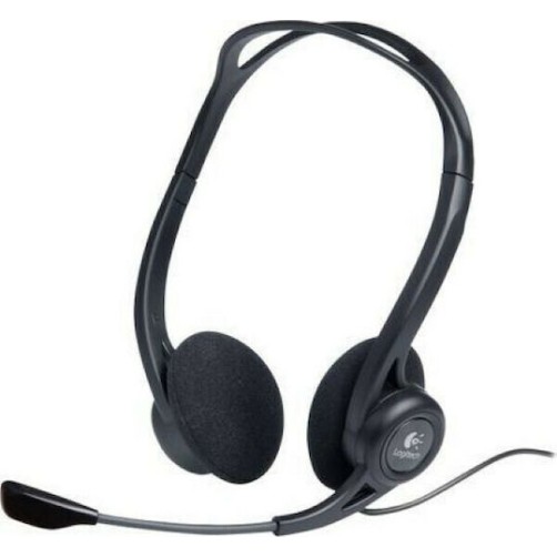 Logitech 960 On Ear Multimedia Ακουστικά με μικροφωνο και σύνδεση USB