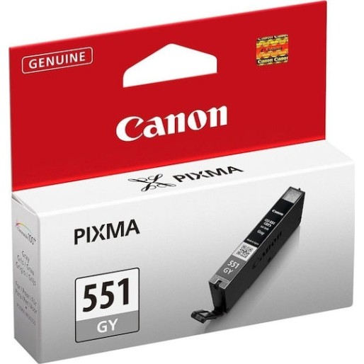 Canon CLI-551 Γνήσιο Μελάνι Εκτυπωτή InkJet Γκρι (6512B001)