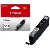 Canon CLI-551 Γνήσιο Μελάνι Εκτυπωτή InkJet Γκρι (6512B001)